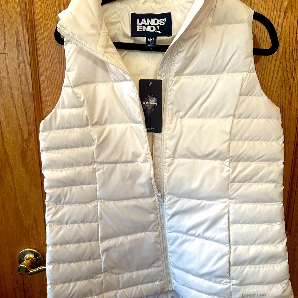 Lands End women’s Tall Down Vest